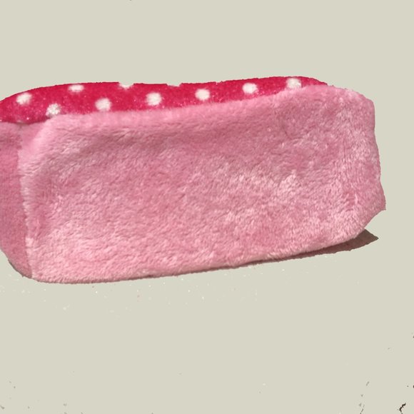 Aurora Plush Pink Polka Dot Pet Carrier Stuffed Animal Purse- NWOT - Picture 6 of 11